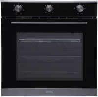 Электрический духовой шкаф Korting OKB 1310 GNBX |  объем духовки, л - 72 | тип установки - независимая | тип питания - электрический | цвет - черный | 596х595х566 мм