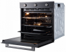 Электрический духовой шкаф Korting OKB 1310 GNBX |  объем духовки, л - 72 | тип установки - независимая | тип питания - электрический | цвет - черный