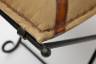 Tetchair Стул Secret De Maison FLEX ( mod. M-1929 )  металл/кожа буйвола/ткань хлопок, 45 х52 х46см, коричневый, ткань: винтаж 10263