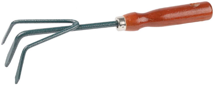 Рыхлитель Grinda 8-421243_z01, из углеродистой стали с деревянной ручкой, 280 мм