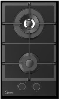 Midea Газовая панель MG3270TGB | | ВхШхГ: 52x30x9 см | Материал поверхности панели: Закаленное стекло | Материал решеток: Чугун