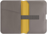 Uniq Картхолдер-кошелек Lyden DS магнитный | RFID-блокировка | Flint Grey/Canary Yellow