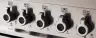 Bertazzoni Варочный центр комбинированный | ВхШхГ: 89.3х89.5х60 см | Режимы работы: 11 | Духовой шкаф: 103 л | Газовые конфорки: 6 шт | PRO96L1ENET