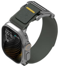 Aulumu A11 Ремешок для Apple Watch | Совместим с Apple Watch 49мм | 45мм | 44мм | 42мм, зеленый