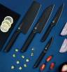 Набор ножей Xiaomi HuoHou Heat Cool Black Non-stick Knife Set HU0076, world