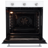 Электрический духовой шкаф Korting OKB 1310 GSCW | объем духовки, л - 72 | тип установки - независимая | тип питания - электрический | цвет - белый