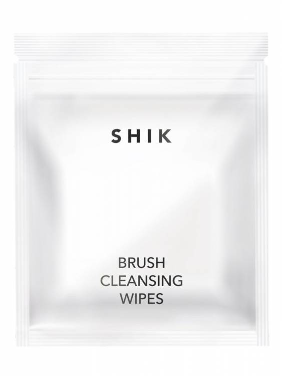 SHIK cosmetics Очищающие салфетки для кистей с антибактериальным эффектом "Brush cleansing wipes", 10 шт 4631150173397