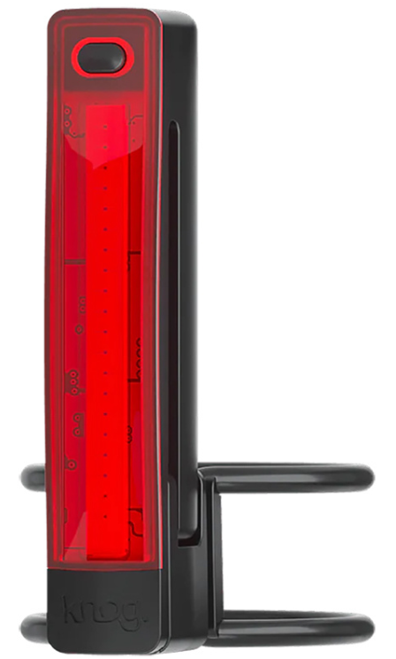 Knog Plus Rear Фонарь задний  | До 40 часов работы в режиме вспышки | Видимость до 500 м | Светодиодный | Велосипед | One Size