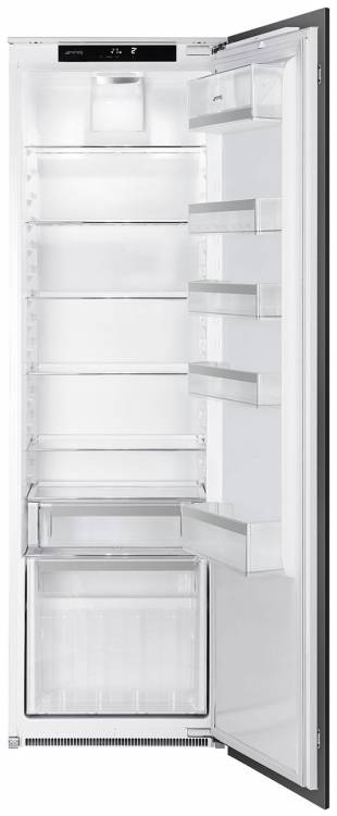 Встраиваемый холодильник Smeg S8L174D3E без морозильного отделения , объем: 314л , LCD-дисплей , сенсорное управление,178x56x55 см