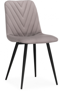 Woodville Стул на металлокаркасе "Ральф" латте | Ширина - 44; Глубина - 53; Высота - 83 см