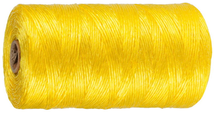 Шпагат Stayer 50077-500 d=1,5 мм, желтый, 500 м, 32 кгс, 0,8 ктекс