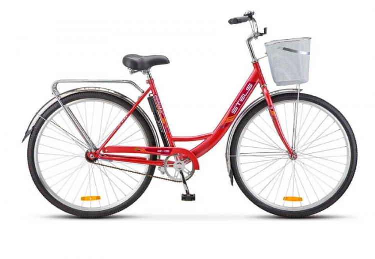 Stels прогулочный велосипед Navigator 28" 345 Z010/Z011 LU085343 Красный | | Размер колеса - 28 | Размер рамы - 20"| Максимальный вес велосипедиста 115 кг | Рост велосипедиста 175-185 | Количество скоростей-1
