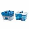 Thomas моющий пылесос для сухой и влажной уборки DryBOX Amfibia Family | Мощность всасывания: 325 Вт | Тип фильтрации: AquaBox, DryBox | Вид пылесборника: Контейнер, Аквафильтр | Объем пылесборника: 2,6 л | Цвет: Голубой | Global