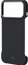 Magssory Чехол для iPhone 17 Pro Max | Поддержка MagSafe | Поддержка беспроводной зарядки | Кевлар+ карбон | Aramid Zero