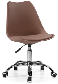 Woodville Компьютерное кресло Kolin brown / PC-009 | Ширина: 49 | Глубина: 56 | Высота: 78 | Нагрузка: 120 кг