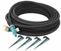 Raco 1/2"x15м, Шланг сочащийся в Комплекте с клапаном, колышками и соединителем c автостопом 4270-55927