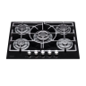 Graude Газовая варочная панель  GS 70.1 S | ШхВхГ: 700х45х515 мм | Система GasControl | Электроподжиг | Покрытие: Чёрное закалённое стекло