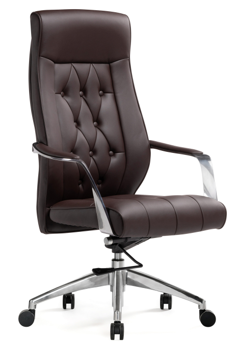 Woodville Компьютерное кресло "Sarabi" коричневый | Ширина - 69; Глубина - 69; Высота - 121 см