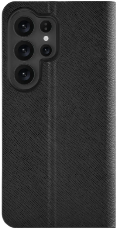 uBear Чехол для Samsung S26 Ultra |  Материал: Saffiano | Memo Case | Black