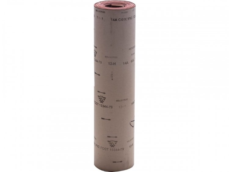 Шлиф-шкурка № 12 (Р 100), 3550-12-775, 775мм x 30м водостойкая на тканевой основе в рулоне