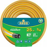 Шланг Raco 3/4"х25м COMFORT поливочный, 25атм., армированный, 3-х слойный