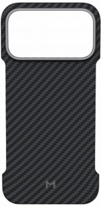 Magssory Чехол для iPhone 17 Pro | Поддержка MagSafe | Поддержка беспроводной зарядки | Кевлар+ карбон | Aramid Zero