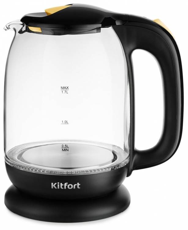 Kitfort КТ-625-4 желтый Чайник
