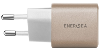 Energea Сетевое зарядное устройство AmpCharge GaN 35W Type-C + USB A (золотой) CHR-AC-GAN35GLDEU 