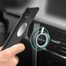 Borofone Держатель BH6 Platinum metal magnetic in-car holder for air outlet (black)