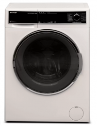 Sharp ES612RW Стиральная машина, cтирка до 6 кг, электронное управление, отжим при 1200 об/мин, защита от протечек, производство Турция | 84.5x59.7x41.6 см