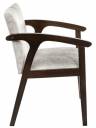 Woodville стул "Lono" , tobacco / light grey , страна производства - Малайзия , материал каркаса - массив гевеи ,  55см*61см*83см / 11387