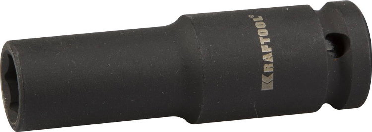 Kraftool FLANK, Cr-Mo, 13 мм 27942-13_z01 Торцовая головка INDUSTRIE QUALITAT ударная, удлиненная (1/2"), фосфатированная