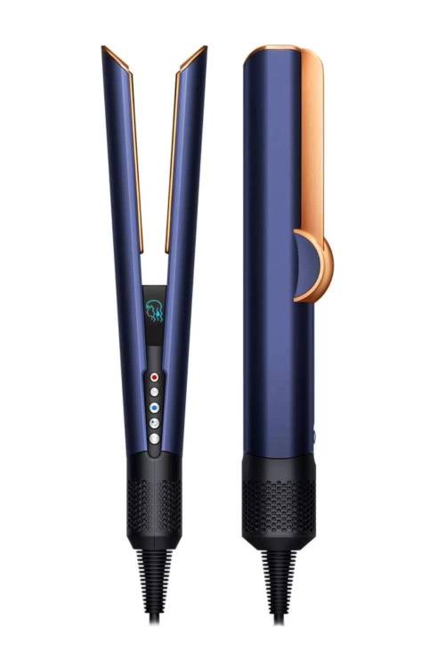 Dyson Выпрямитель волос HT01 Airstrait, Prussian Blue/Copper | 1600 Вт, количество режимов нагрева: 3, макс. температура нагрева: 140 °С, 33*4*6 см