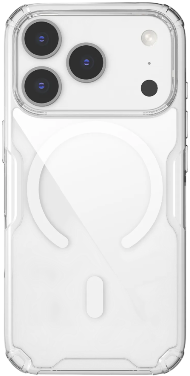 Nillkin Чехол для iPhone 17 Pro | MagSafe | Nature TPU Pro Magnetic White 