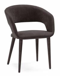 Woodville стул на металлокаркасе "Торган" с чехлом катания эспрессо , страна производства - Россия , материал каркаса - металл/велюр , материал сиденья - велюр , 59см*60см*76см / 550443