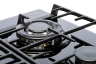 Graude GSK 60.1.S Газовая варочная панель | 2 конфорки, эмалированная поверхность, черный цвет | 5.5x58.2x50 см