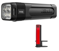 Комплект фонарей Knog Blinder 600 & Plus 20 | Передний 600 лм + Задний 20 лм | 6 режимов работы - спереди / 5 режимов - сзади | Максимальное время работы на одном заряде до 120 ч| One Size
