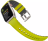Uniq Ремешок для Apple Watch 49/46/45/44 mm Linus Airosoft silicone strap, Lime Green