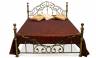 Tetchair Кровать металлическая VICTORIA 140*200 см (Double bed), Античная медь (Antique Brass) 9327