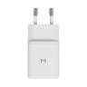 Magssory Сетевое зарядное устройство | Nano Pro 100W, GaN | 2 порта: USB-C | Быстрая зарядка, white