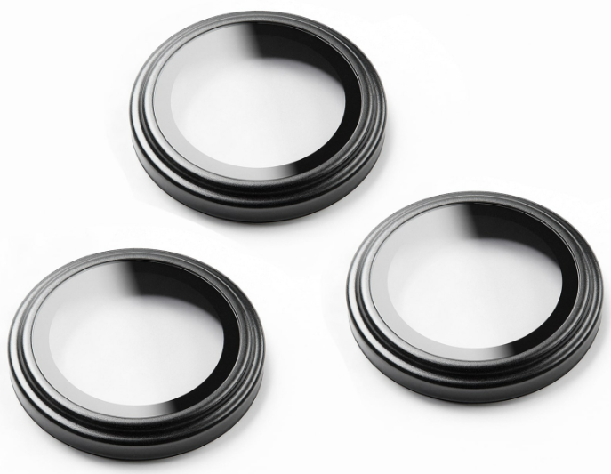 Breaking Защитные линзы для камеры iPhone 15 Pro (Black Titanium) 