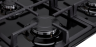 Graude GSK 60.1 EL Газовая варочная панель | мощность 8.3 кВт, 4 конфорки, эмалированная поверхность, черный цвет | 5.5x58.2x50 см