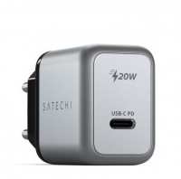 Satechi Сетевое зарядное устройство SmartCharge Pro | Для iPhone 15 Pro | 20W USB-C PD Wall Charger (ST-UC20WCM-EU)