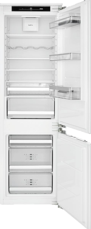 Asko RFN31831i встраиваемый двухкамерный холодильник | система охлаждения-циркуляционная | материал корпуса-металл | страна-производитель Словения | общий полезный объем 248л | 177.2х55.5х54.5см  