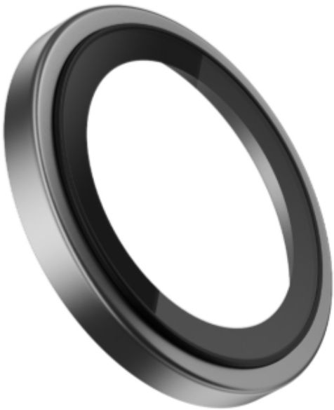 BlueO Стекло для камеры iPhone 17 Pro, Aluminium 3 шт. Grey (+installer)