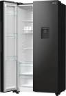 Холодильник Gorenje NRR9185EABXLWD двухкамерный (Side-by-Side) / Объем: 544 л, размораживание - No Frost, размер: 91.5 х 178.6 х 67 см, дисплей, черный / Global