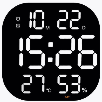 Настенные электронные часы Космос x6632/280х30х280