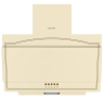 Graude Classic DHK 60.1 EL Настенная вытяжка – 60 см, 550 м³/ч, античный белый, закалённое стекло, 3 скорости | 605-885х600х285 мм