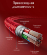 Кабель Anker PowerLine+ II USB-C to LTG 90см Red
