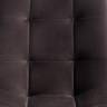 Tetchair Стул CHILLY (mod. 7095-1) /  ткань/металл, 45x53х88 см, высота до сиденья 50 см, темно-серый barkhat 14/белый 17295